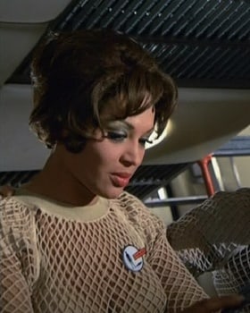Picture of Dolores Mantez in the television series UFO.