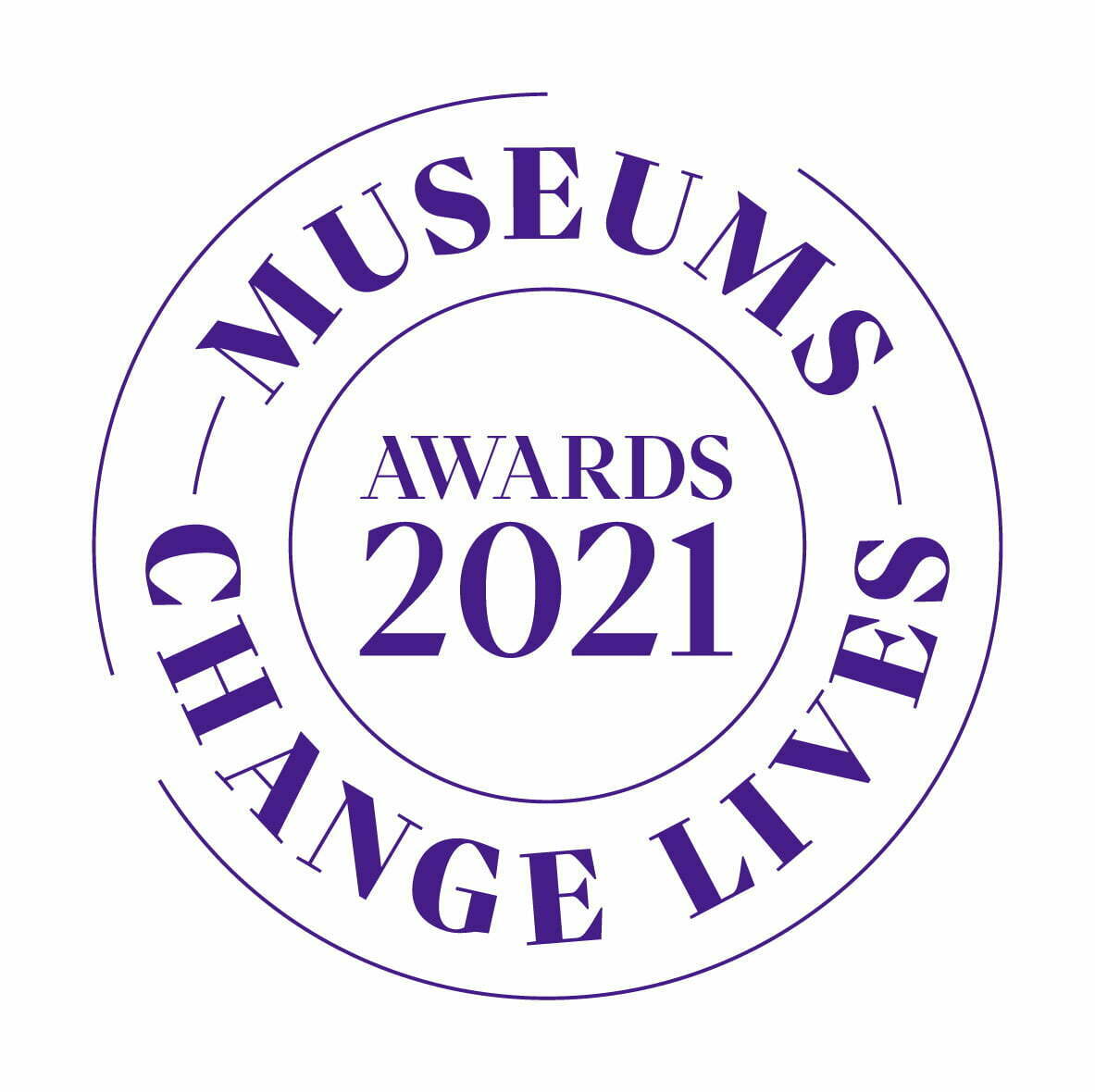 Museums Change Lives Awards 2021 logo